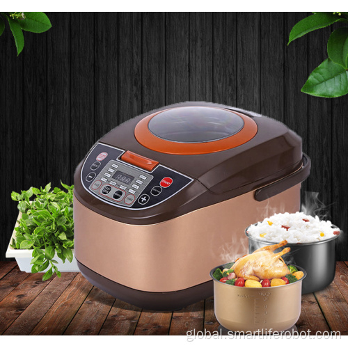 China 5L Electric Stainless Steel Automatic Rice Cooker Supplier